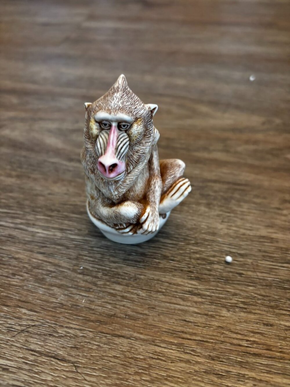 Harmony Kingdom Treasure box Up to Scratch Baboon figurine w/box